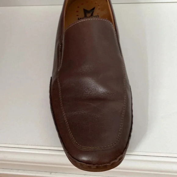 Mephisto brown leather slip ons size 9 1/2 main image 5